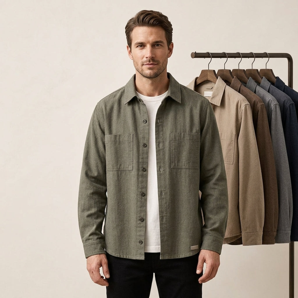 Radiovaa™ DriftForm Layered Utility Overshirt