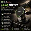 Radiovaa™ GlideMount Magnetic Phone Dock