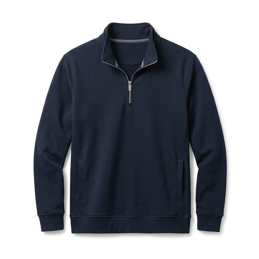Radiovaa™ Westbrook Minimal Quarter-Zip Sweatshirt