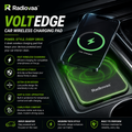 Radiovaa™ VoltEdge Car Wireless Charging Pad