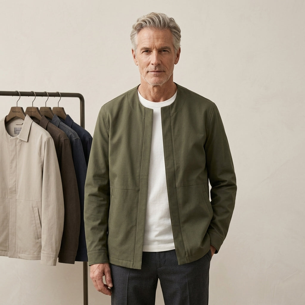 Radiovaa™ Calderon Minimal Collarless Field Jacket