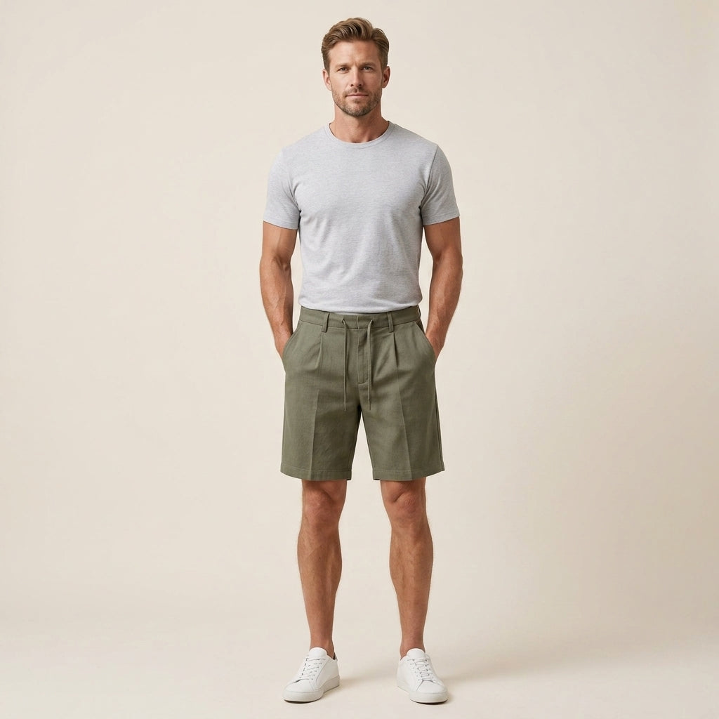 Radiovaa™ Marlowe Tailored Drawstring Shorts