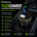 Radiovaa™ FlexCharge Cup Holder Power Station